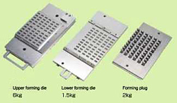 Weight reduction of forming die by 70%